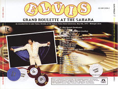 Grand Roulette At The Sahara - Elvis Presley Memory Label CD