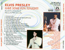 Have Some Fun Tonight ! - Elvis Presley Bootleg CD