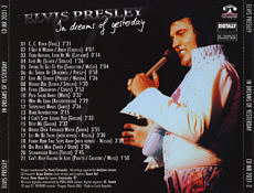 In Dreams Of Yesterday - Elvis Presley Bootleg CD