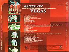 Raised on Vegas  - Elvis Presley Bootleg CD