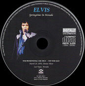 Springtime In Nevada - Elvis Presley Bootleg CD