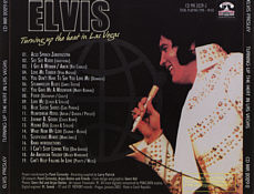 Turning Up The Heat In Las Vegas - Elvis Presley Bootlegl CD
