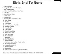 Elvis Promo CDR