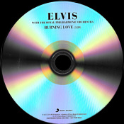 Burning Love - Elvis Presley Promo CD-R