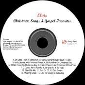 ELVIS: CHRISTMAS SONGS & GOSPEL FAVORITES - Cherry Lane Promo CDR