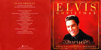 Elvis Presley with the Royal Philharmonic Orchestra - Elvis Christmas - Elvis Presley Promo CD-r