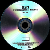 Elvis Recorded Live On Stage In Memphis - Legacy Edition - UK -  Elvis Presley Promotional CD-R