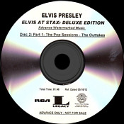 Elvis At Stax - Deluxe Edition -  Elvis Presley Promotional CDR
