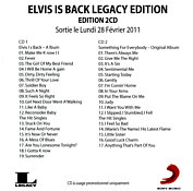 Elvis Promo CDR