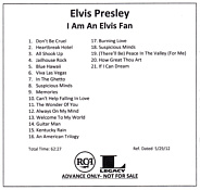 Elvis Promo CDR