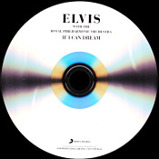 If I Can Dream - Elvis Presley Promo CD-R