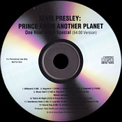 Prince From Another Planet - Elvis Promo CDR