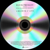 A Big Hunk O' Love (1 track) - Elvis with  the Royal Philharmonic Orchestra - Elvis Presley Promo CD-R