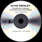 Young Man With The Big Beat - Elvis CD-R Promo