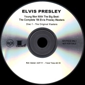 Young Man With The Big Beat - Elvis CD-R Promo