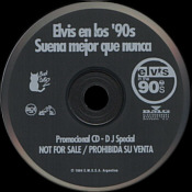Elvis En Los 90's - Suena Mejor Que Nunca  - Elvis Presley Promotional CD