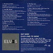 Before Anyone Did Anything , Elvis Did Everything  - Elvis Presley Promotional CD