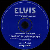 Before Anyone Did Anything , Elvis Did Everything  - Elvis Presley Promotional CD