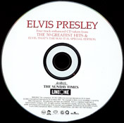 Elvis Presley - The Sunday Times Promo (plus paper and magazine)