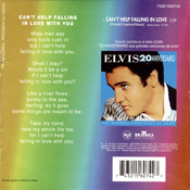 Can't Help Falling In Love - Elvis Presley Promotional CD