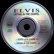 Chrying in the Chapel - Elvis Presley Promo CD