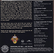 The 50th Anniversary Of Rock 'n' Roll (Independent Record Store Sampler - 2004) - Elvis Presley Promo CD