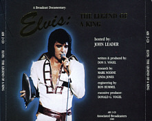  Elvis: The Legend Of A King Radio Broadcast - Elvis Presley Promo CD