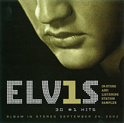 ELV1S 30 #1 HITS - press sampler - Elvis Presley Promo CD
