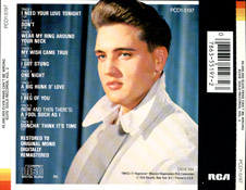 Elvis' Golden Records Vol.2 - Sample - Elvis Presley Promo CD