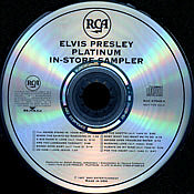 Platinum - In Store Sampler - Elvis Presley Promo CD