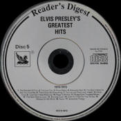 Elvis Presley's Greatest Hits - Reader's Digest RDCD 8012 - South Africa - Elvis Presley CD