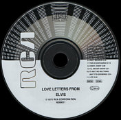 Rare CD : Love Letters From Elvis