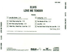 Rare Release : Love Me Tender
