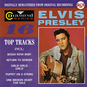 16 Top Tracks (Diamond) - BPCD 5020 - Australia 1989 - Elvis Presley CD