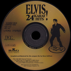 24 Karat Hits (24 kt. Gold Disc) - BMG GZS-117 - USA 1997