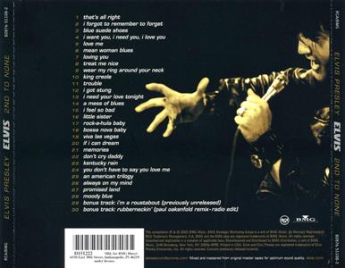 Elvis 2nd To None (BMG Direct Marketing) - BMG 82876 51108-2 - USA 2003