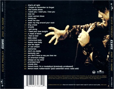 Elvis 2nd To None - BMG 82876 57085-2 - UK 2003