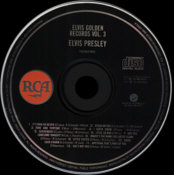 Disc 3 - Elvis Presley 3 CD Box Set - Golden Records 1,2,3 - BMG 74321228172 - Australia 1994