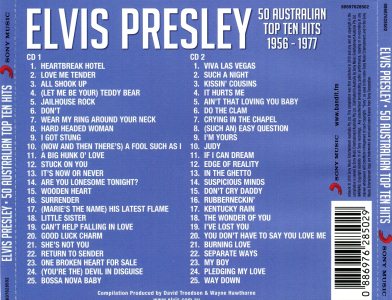 50 Australian Top Ten Hits 1956-1977 - Sony 88697628502 - Australia 2010