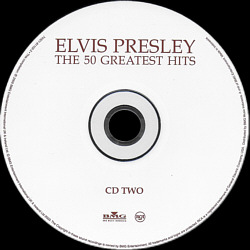 The 50 Greatest Hits - BMG 74321-81102-2 - Indonesia 2003 - Elvis Presley CD