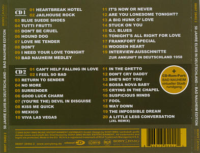 50 Jahre Elvis In Deutschland (Bad Nauheim Edition) - Sony/BMG 88697 39492 2 - Germany 2008