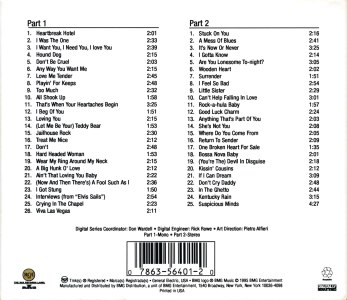 Bellyband - 50 Worldwide Gold Hits: Volume 1, Parts 1 & 2 - BMG 07863 56401-2 - USA 1996