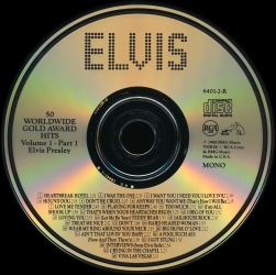Disc 1 - 50 Worldwide Gold Hits: Volume 1, Parts 1 & 2 - BMG 6401-2-R - USA 1988