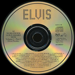 Disc 2 - 50 Worldwide Gold Hits: Volume 1, Parts 1 & 2 - BMG 6401-2-R - USA 1988