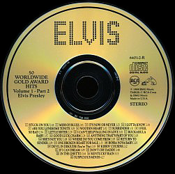 Disc 1 - 50 Worldwide Gold Hits: Volume 1, Parts 1 & 2 - BMG 6401-2-R - USA 1993