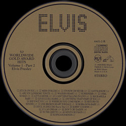 50 Worldwide Gold Hits: Volume 1, Parts 1 & 2 - BMG 07863 56401-2 - USA 1997 - Elvis Presley CD