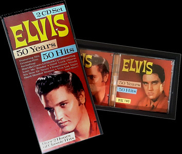 CD 1 - Elvis - 50 Years 50 Hits - Collectables COL-CD-01228 - USA 2001