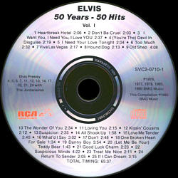 Disc 1 - 50 Years 50 Hits - BMG SVC2-0710-1 & 2 - USA 1998