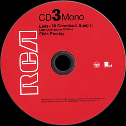 Elvis Presley CD '68 Comeback Special - 50th Anniversary Edition - EU 2018 - Sony Legacy 19075884022 - Elvis Presley CD