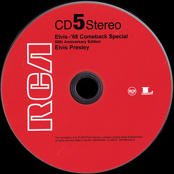 Elvis Presley CD '68 Comeback Special - 50th Anniversary Edition - EU 2018 - Sony Legacy 19075884022 - Elvis Presley CD